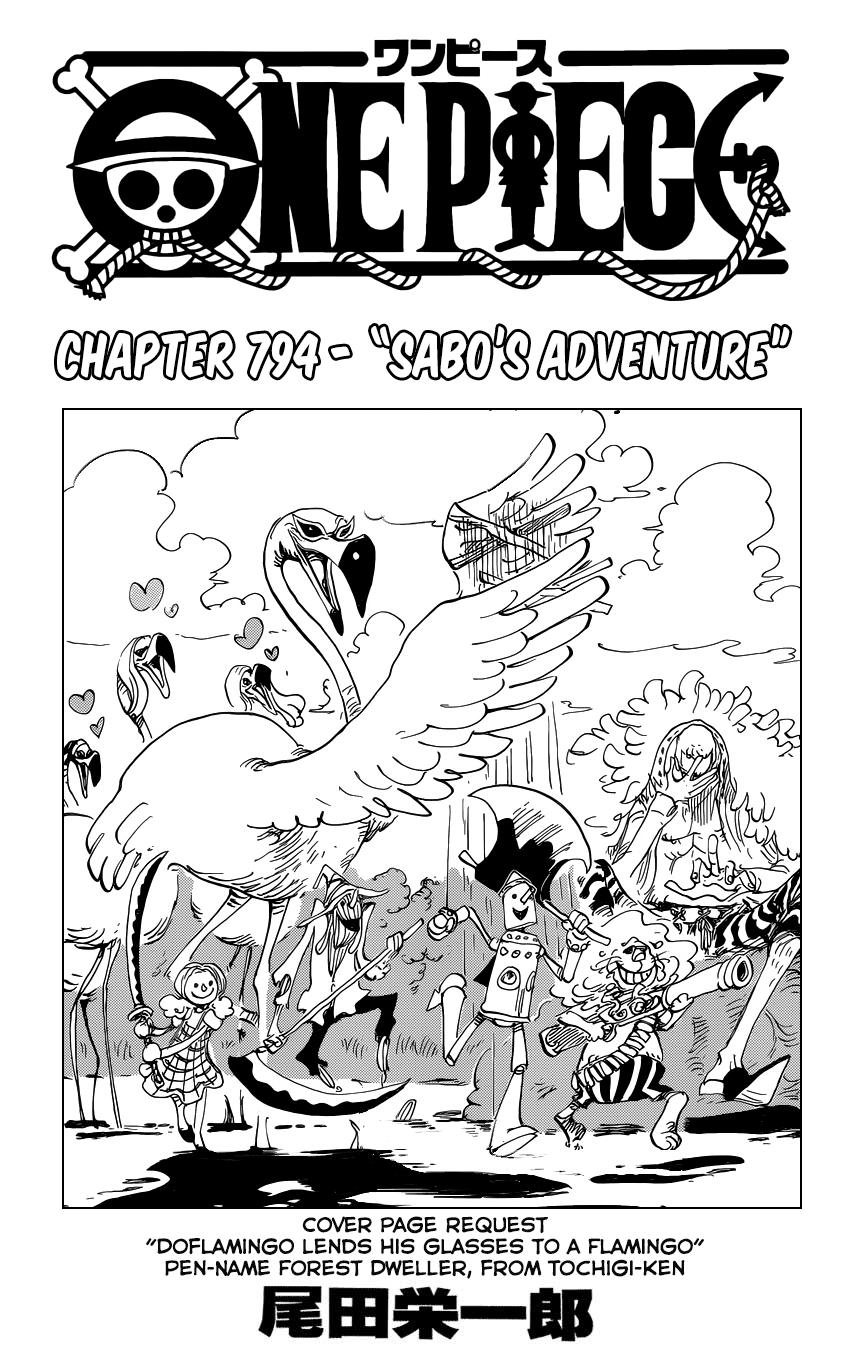 One Piece, Chapter 794 image 02